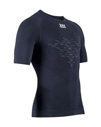 Thumbnail for X-Bionic Herren Energizer 4.0 Light Shirt Round Neck Short Sleeve Men T, Opal Black/Arctic White, im Sale