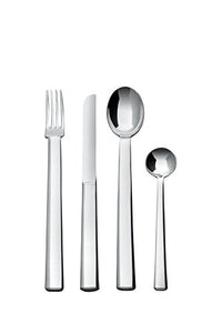 Thumbnail for Alessi JH01S24 Rundes Modell Besteckgarnitur 24 TLG, Edelstahl, Silber, 3.3 x 36.5 x 4.5 cm, Einheiten im Sale