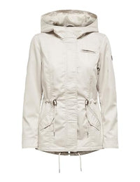Thumbnail for ONLY Women's Short Coat Transition Jacket ONLLorca Canvas Parka 15216452 Blue Graphite on Sale