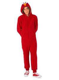 Thumbnail for OppoSuits Kinder Cookie Monster Onesie - Sesamstraße Einteiliger Schlafanzug - Lose Passform - Inklusive Taschen - Blau im Sale