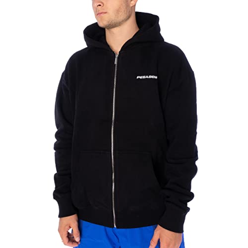 Pegador Logo Oversized Sweat Jacket Men Black on Sale
