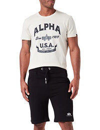 Thumbnail for Alpha Industries Herren Basic Short SL Bermuda, Black, im Sale
