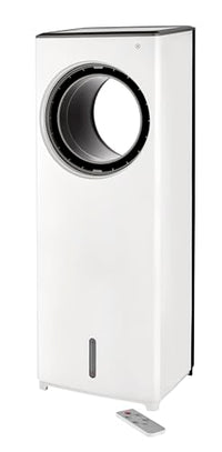 Thumbnail for Unold 86990 Air Cooler fresh - Pedestal fan, 110W, white, 3 ventilation modes, included cooling packs, timer, touch control panel on sale