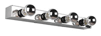 Thumbnail for Trio Leuchten bathroom wall light Theatro 283600406, metal chrome, exclusive 4x E27, with switch on sale