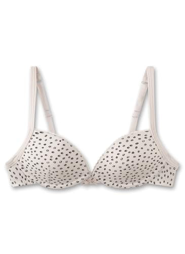 Sanetta Mädchen Softcup-Bra Beige | Bequemer und angenehmer BH ohne Bügel für Mädchen aus Baumwoll-Mix. Mädchen BH 65A im Sale