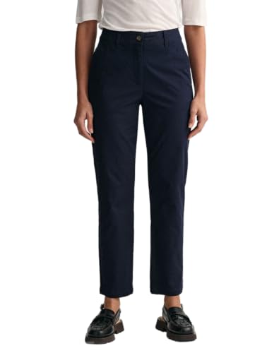 GANT Damen Slim Chinos Klassische Hose, Dry Sand, 44 im Sale