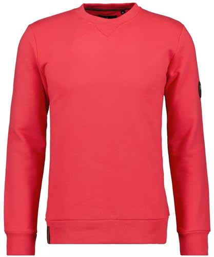 RAGMAN Herren Sweatshirt Rundhals 3XL, Rot-673 im Sale