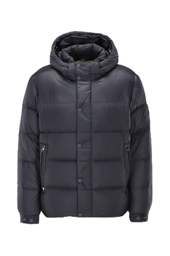 Tommy Hilfiger MIX DOWN HOODED PUFFER JACKET Gerade Herren, Blau (Desert Sky), im Sale