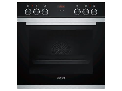 Siemens HE213ABS0 Backofen (Elektro/Einbau) / 59.4 cm/Klapptür/Elektronikuhr/Edelstahl im Sale