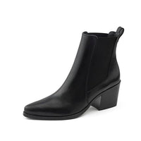 Thumbnail for Paul Green Damen Chelsea-Stiefelette, Frauen Chelsea Boots,uebergangsstiefel,Schlupfstiefel,flach,Stiefel,Bootee,Booties,Schwarz (Black),37.5 im Sale
