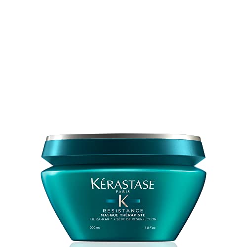 Kérastase Hair Mask for Severely Damaged and Stressed Hair, Regenerating and Repairing, Masque Thérapiste, Résistance, 200 ml on Sale