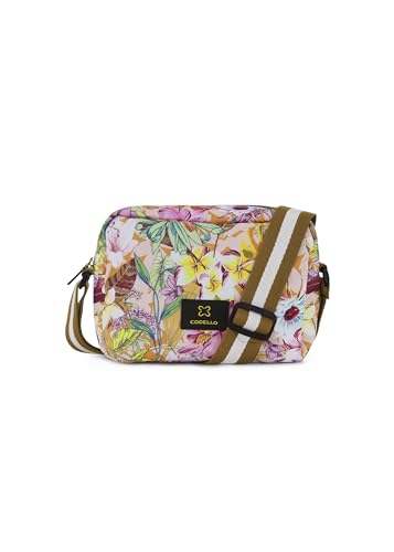 CODELLO Umhängetasche aus recyceltem Polyester im floralen Design im Sale