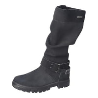 Thumbnail for RICOSTA Mädchen Winterstiefel Riana, Kinder Stiefel, Weite: Mittel, lose Einlage, RicostaTEX, uebergangsstiefel, schwarz (090), 41 EU im Sale