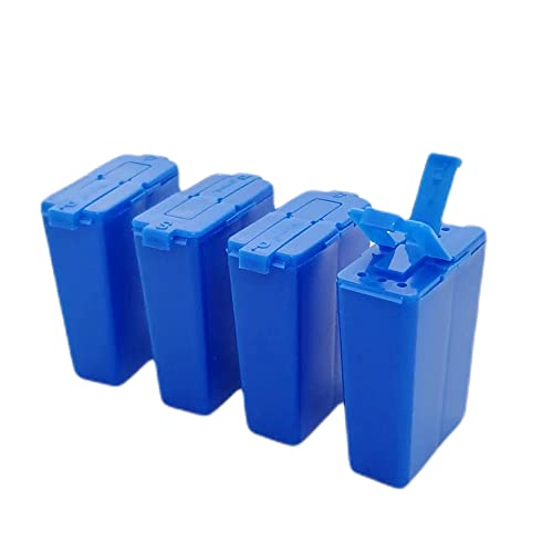 Tupperware SET (4) To Go Würzling 25 ml blau dunkel blau C72 Salzstreuer Pfeffer/Salz Streuer im Sale
