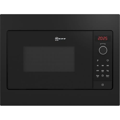 Neff HLAWG25S3 Mikrowelle, N30, 50x38 cm (BxH), LED Display, Atomatikprogramme, Easy Clean, Easy Clock, Schwarz im Sale