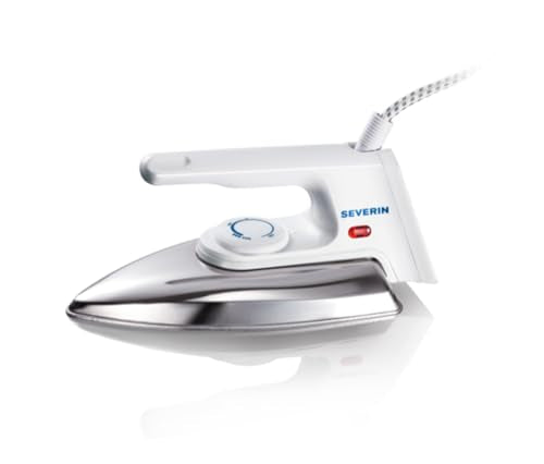 Severin 3211-000 Iron BA 3211, aluminum soleplate, white on sale