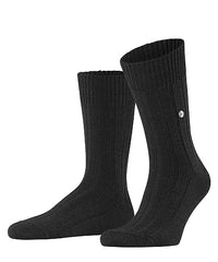 Thumbnail for Burlington Herren Socken Dover So Wolle einfarbig 1 Paar, Schwarz Black 3000, 40-46 im Sale