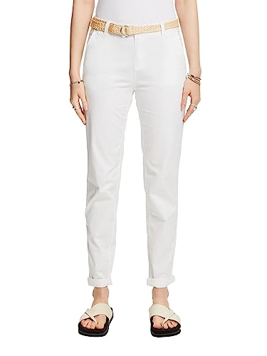 ESPRIT Damen 993EE1B312 Hose, 695/PASTEL PINK, 42/32 im Sale