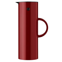 Thumbnail for Stelton Isolierkanne EM77 - Doppelwandige Isolierkanne für heiße/kalte Getränke - Tee- & Kaffeekanne mit Glaseinsatz, Magnetverschluss, Schraubdeckel, Vintage-Design - 1 Liter, Stahl im Sale