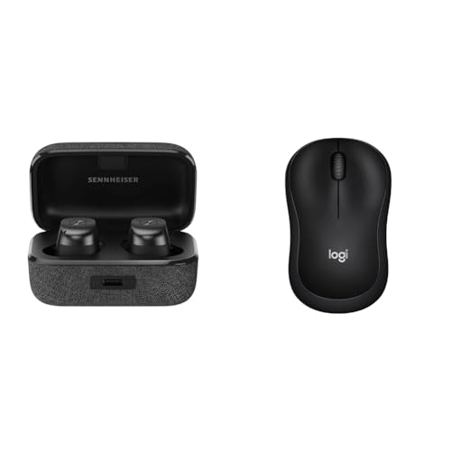 Sennheiser Momentum True Wireless 3 – Bluetooth-In-Ear-Ohrhörer & Logitech M220 Silent Kabellose Maus, 2,4 GHz mit USB-Empfänger im Sale