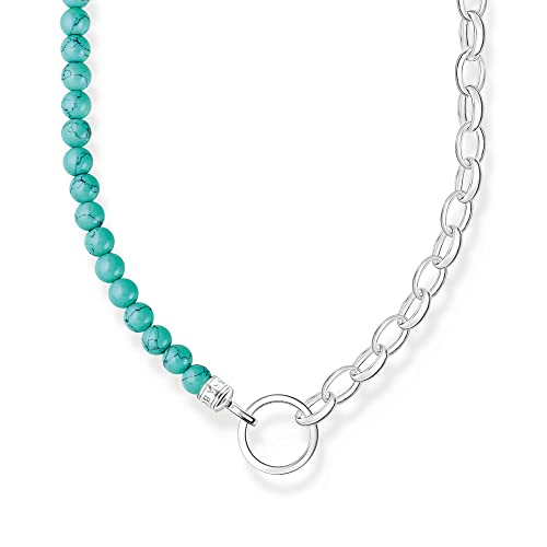 THOMAS SABO Kette mit rosa Perlen 925 Sterling Silber KE2188-034-9-L45V im Sale