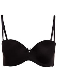 Thumbnail for LASCANA Damen Multiway Push-Up BH mit abnehmbaren Trägern, Schwarz (Schwarz 862), 80C (Herstellergröße:80C) im Sale