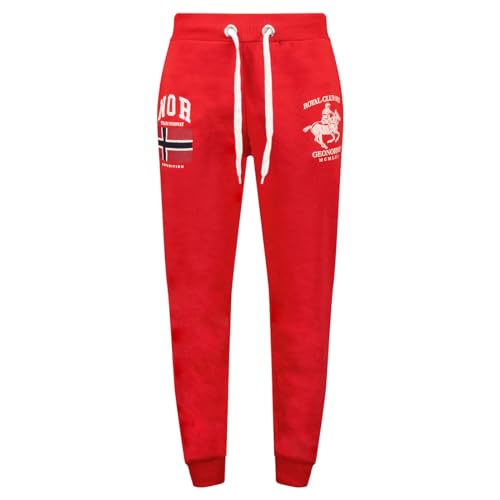 Geographical Norway Men's Mequestre Men Casual Pants, Red, on sale