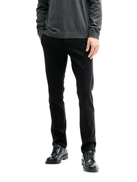 Thumbnail for TOM TAILOR Herren Jersey Travis Slim Fit Chino Hose, 29999 - Black, 38/32 im Sale