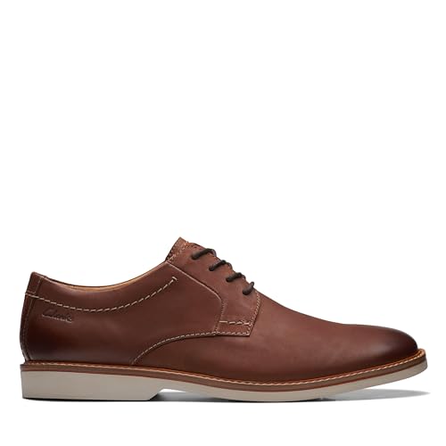 Clarks Herren Atticus Ltlace Oxford, Schwarz, 42.5 EU im Sale