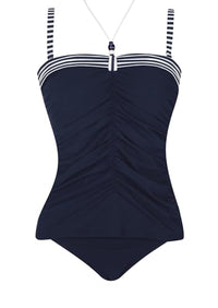 Thumbnail for Sunflair Women's Basic Tankini, Blue (Night Blue 30), 46 (Manufacturer size: 46C) on sale