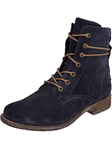 Josef Seibel Damen Schnürstiefeletten Sienna 70,Weite G (Normal),Wechselfußbett,reißverschluss,Stiefel,Bootee,Booties,Rot (Carmin),43 EU im Sale