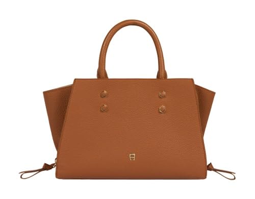 Aigner handbag Vika M, Cognac on sale