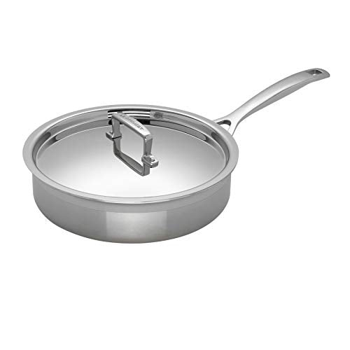 Le Creuset sauteuse made of 3-ply stainless steel, Ø 28 cm, 96100928000000 on sale