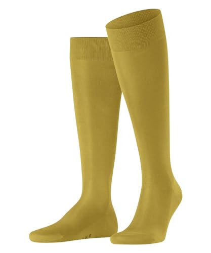 FALKE Herren Kniestrümpfe Tiago Kh nachhaltige Fil D'Ecosse Baumwolle lang einfarbig 1 Paar, Gelb Nugget 1222, 43-44 im Sale