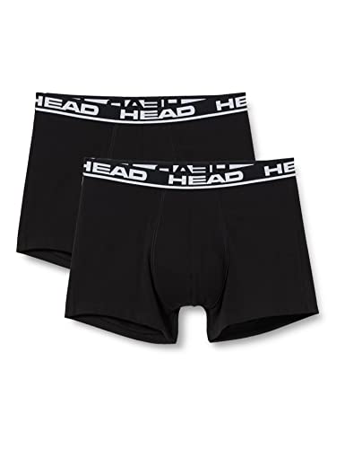 HEAD Men's Boxer Underwear, Black, (2-pack) on Sale