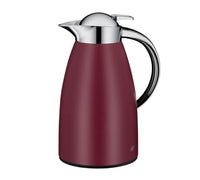 Thumbnail for alfi Signo teapot, thermos flask, metal, grey, 1L, with alfiDur glass insert, 1421.268.100, insulated flask keeps hot for 12 hours, ideal for tea or as a coffee pot, 8-cup flask, slate polished on sale