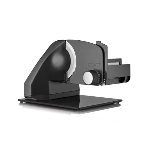 GRAEF Allesschneider CLASSIC C95, eisenglimmergrau, inkl Kombi-Aufsatz PRO, 30° kippbar, 170 W Motor, Wellenschliffmesser Ø 170 mm im Sale