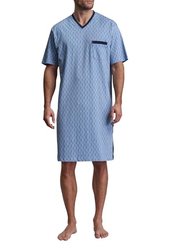 Götzburg men's nightshirt short sleeve blue 52 on sale
