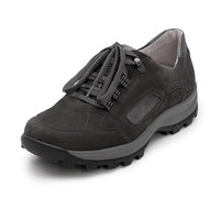 Thumbnail for VITAFORM Wanderschuhe Damen Nubukleder – Wasserabweisende Trekkinghalbschuhe – Trekkingschuhe mit austauschbarem Luftpolsterfußbett – Hikking-Schuhe mit stabilen Halt – Anthrazit im Sale