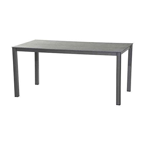 MWH 360003 Elements Tisch, 160 x 90 cm, anthrazit / grau im Sale