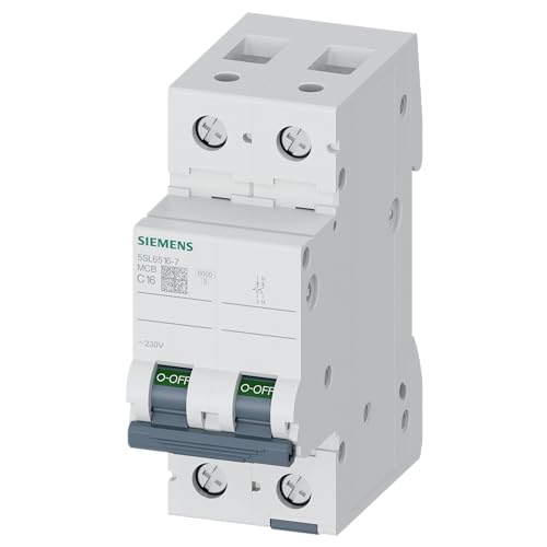 Siemens 5sl6 – Automatischer Leitungsschutzschalter 230 V 6 kA 1 + Neutral polig C 16 A im Sale