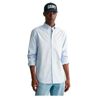 Thumbnail for GANT Herren REG Pinpoint Oxford Shirt Klassisches Hemd, Light Blue, Standard im Sale
