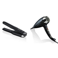 Thumbnail for ghd unplugged styler, cordless straightener with hybrid co-lithium technology, black & helios hairdryer, professional hairdryer with brushless motor and ionic technology, black on sale