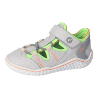 Thumbnail for RICOSTA Boys' Velcro Low Shoes Jeff, Children's Low Shoes, Width: Medium, Washable, Vegan, Leisure Shoes, Sports Shoes, Ocean/Neon Yellow (180), 28 EU on Sale
