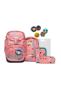 Thumbnail for ergobag pack Set ergonomischer Schulrucksack, 6-teilig, ZitronenfaltBär - Rosa, Einheitsgröße im Sale