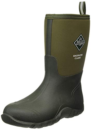 Muck Boot Herren Edgewater Classic Mid Rubber Synthetic Black Stiefel EU im Sale