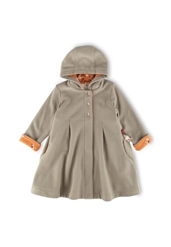 Sigikid Mädchen Aus Polarfleece Mit Baumwollfutter Fleecemantel, Salbeigrün, 98 EU im Sale