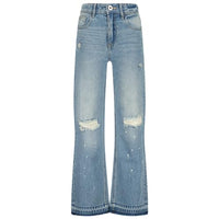 Thumbnail for Vingino Girls Jeans Cato Destroy in Color Mid Blue Wash Size 16 on sale