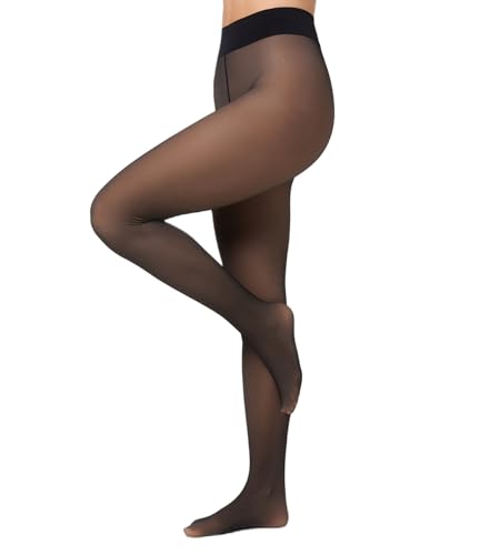 Only the warm &amp; transparent extra durable 80 DEN warm tights beige translucent comfort waistband women on sale