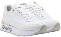 Thumbnail for REPLAY women's platform sneakers, white (White White 749), 40 on sale